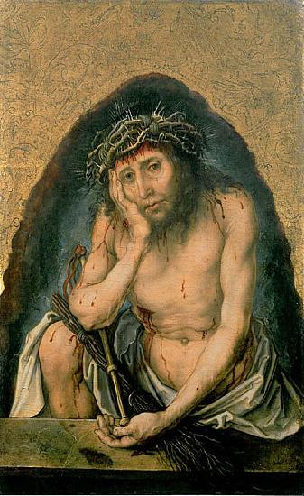 Albrecht Durer Christus als Schmerzensmann oil painting image